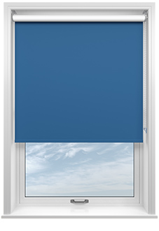 Rimini (Blackout), Cobalt - Roller Blind